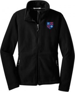 Ladies Fleece Jacket, Black
